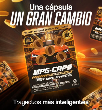 MPG-CAPS: Ahorra hasta un 35% de combustible