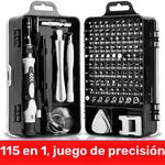 Set de desamadores 115 piezas multiusos